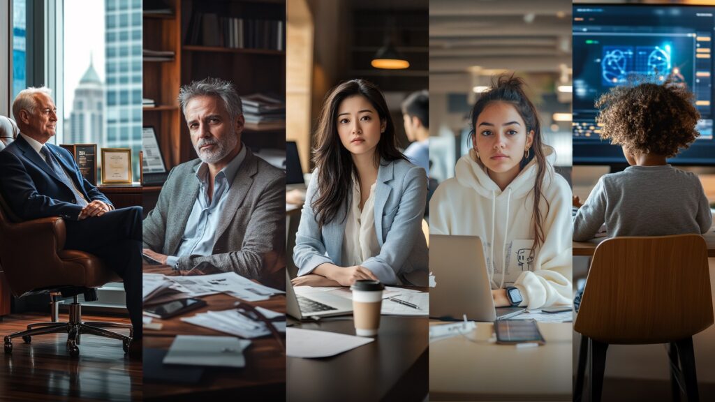 Do some generations have more to fear from AI than others?