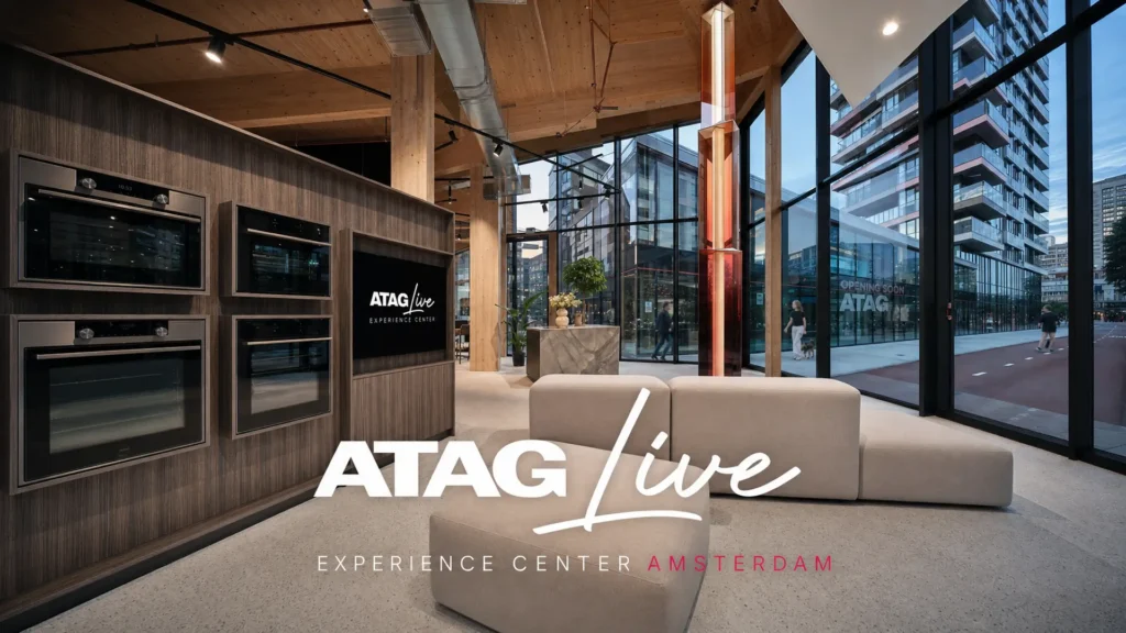 Showroom innovation case study: Creating a multi-sensory experience for ATAG that turned product discovery into lasting brand desire
